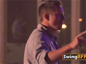 Conservative duo makes the most of their night at the swing mansion